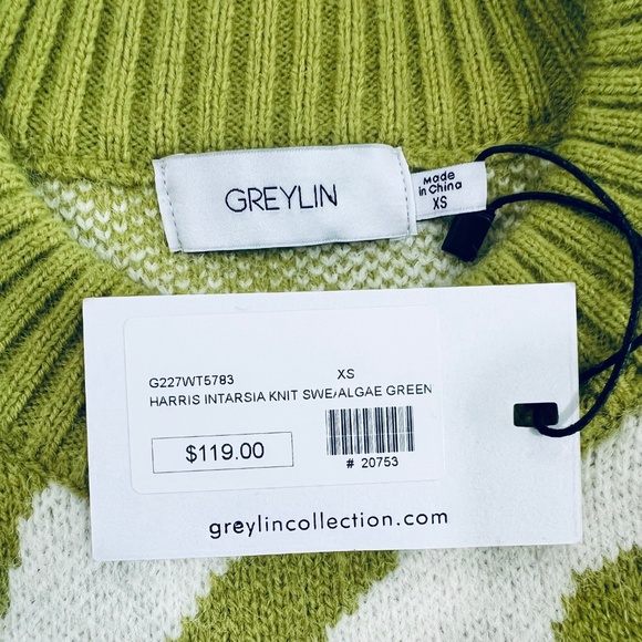 Greylin Harris Intarsia Knit Sweater - Picture 4 of 11